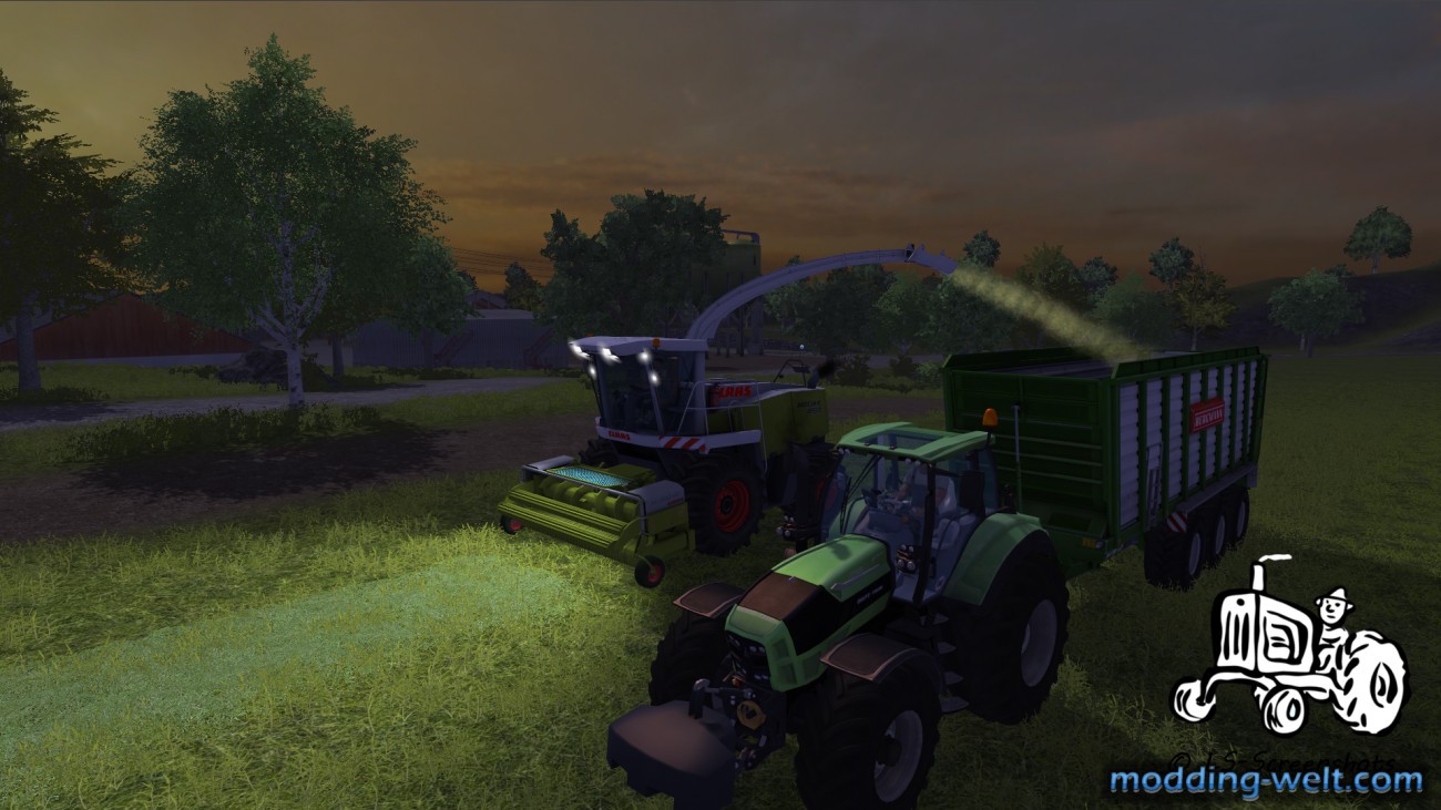 Mein Claas Jaguar 890 inkl. Tools
