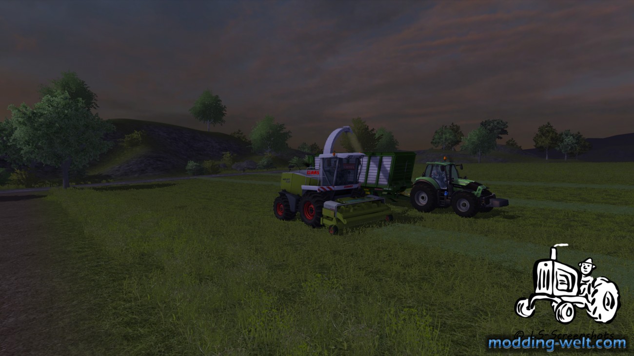 Mein Claas Jaguar 890 inkl. Tools