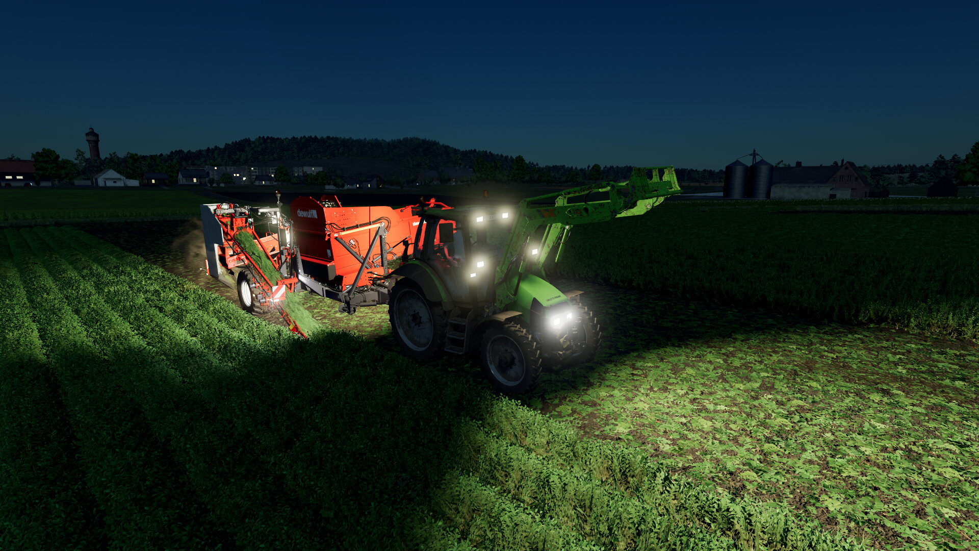 Agrotron mit Bunkerroder in Zielonka