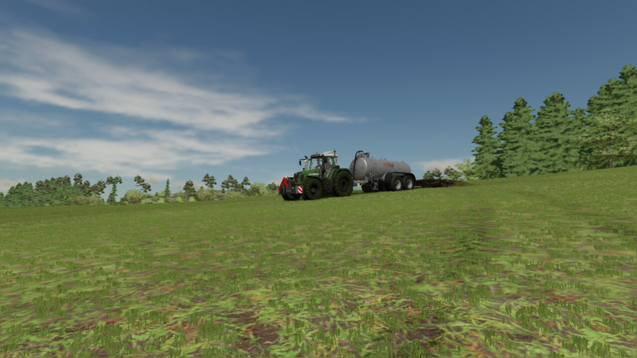 Gülleballern mit Fendt 820 TMS und Fliegel