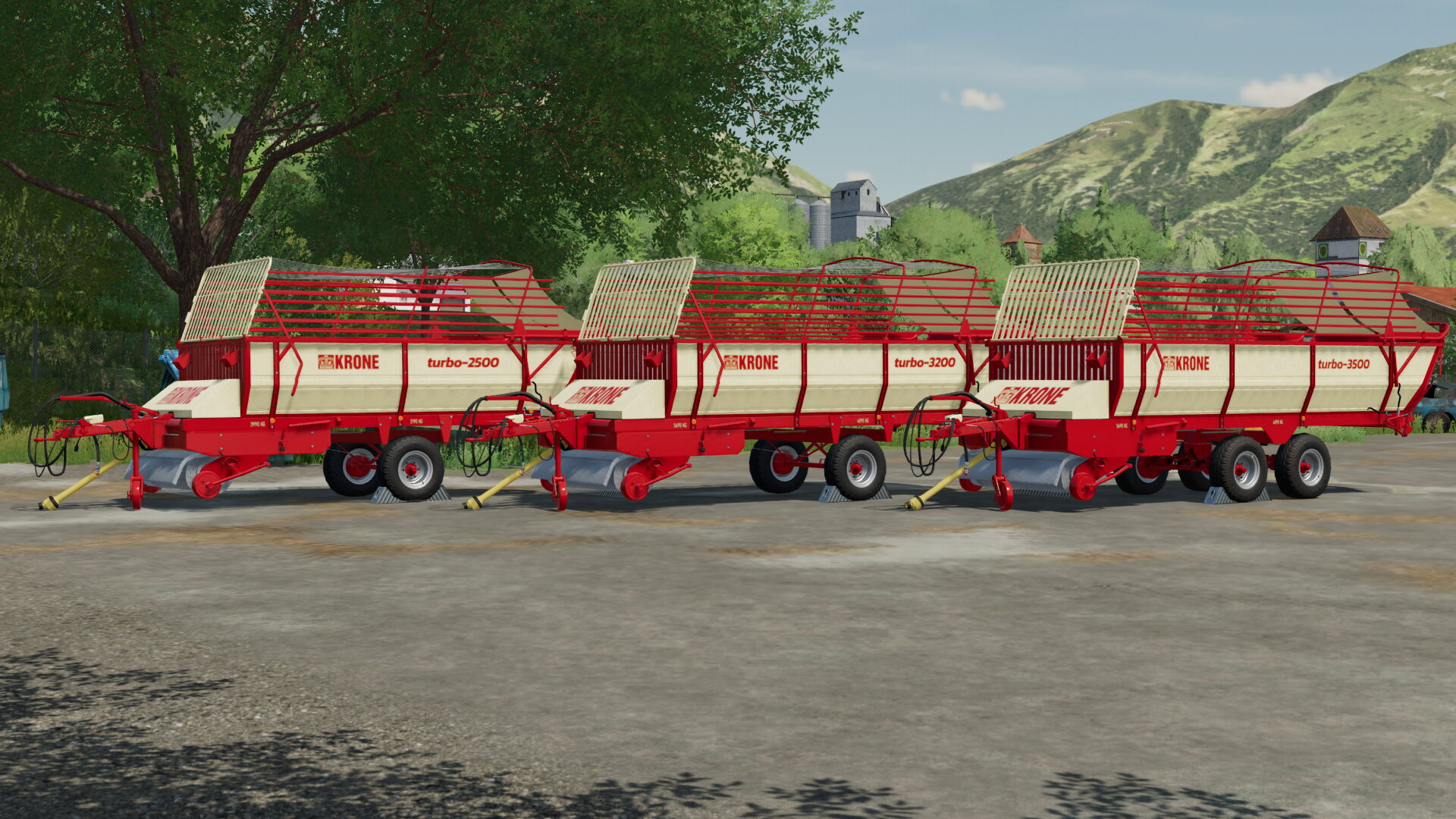 Neue Ladewagen