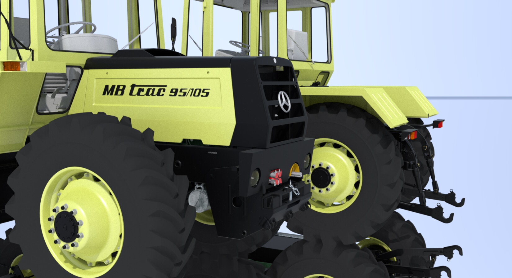 MB Trac 95/105 in Farbe bald fertig zum Ingamen