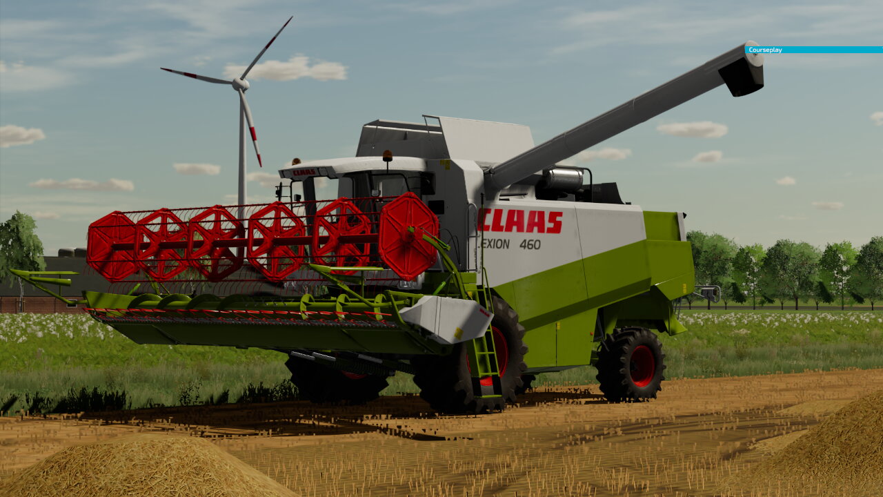 Claas Lexion 460 und Deutz Fahr 640M