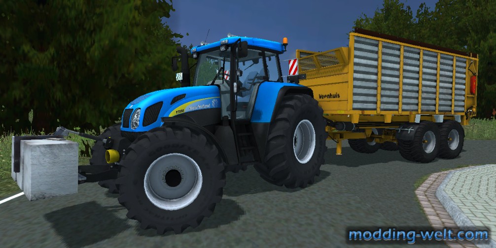 Was meint ihr zu meinem 2 Projekt dem New Holland T7550?