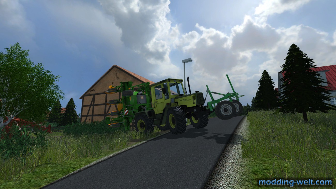 Auf zum Feld mit dem MB-Trac