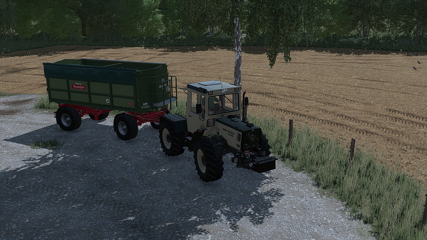 Mb Trac 1100 als Abfahrer