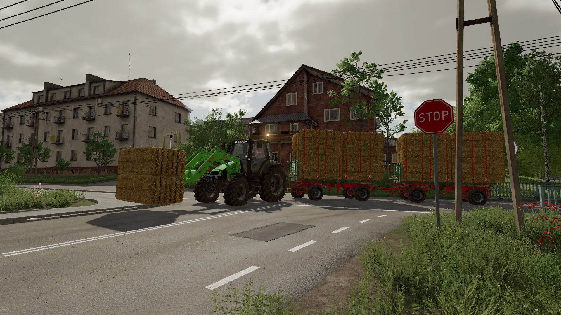 Ein paar Ballen fahren...