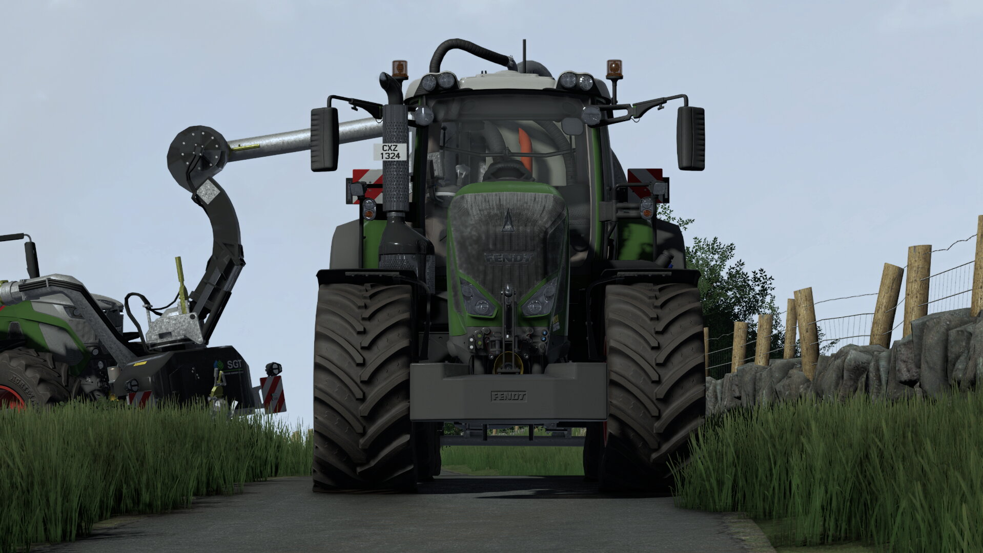 Gülle Ballern mit Fendt Power