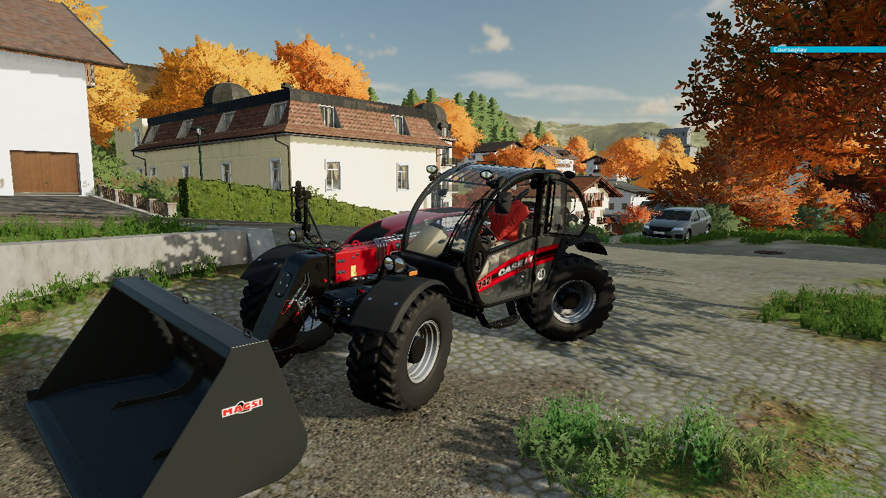 Ordnung schaffen mit dem Case IH Farmlift