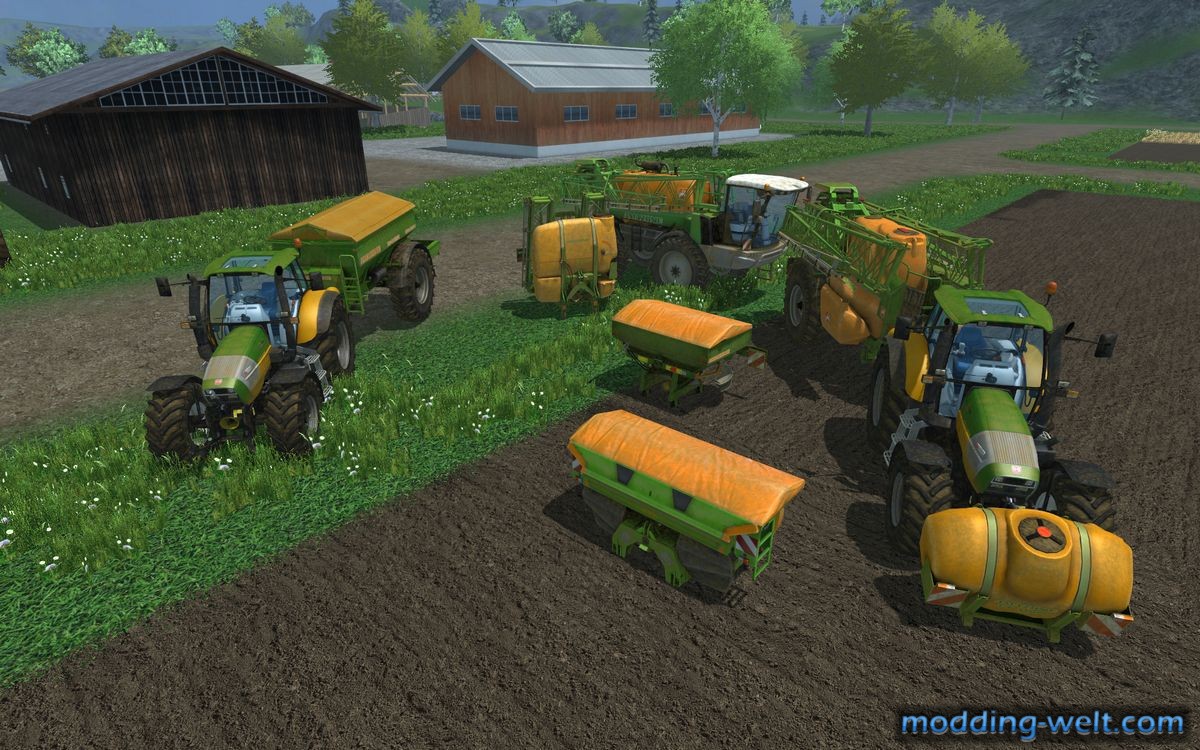 Amazone Dünger Pack gesamt