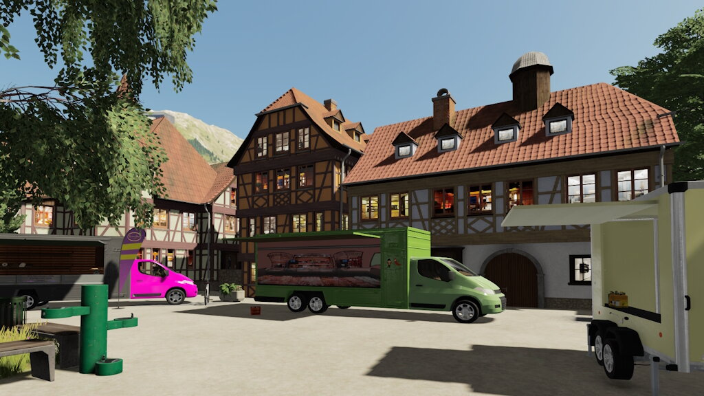 Der Wochenmarkt - Der Metzger und Der Bauernstand