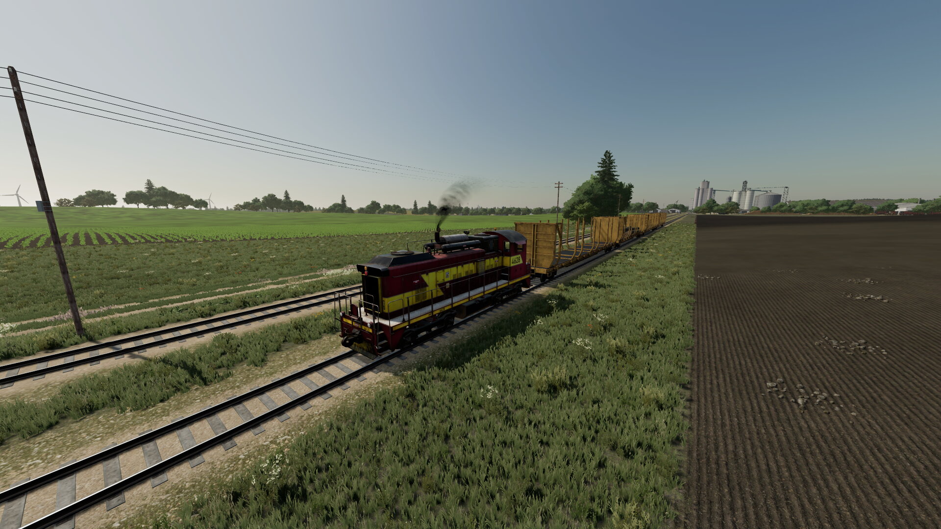 Holztransport nach Goldcrest