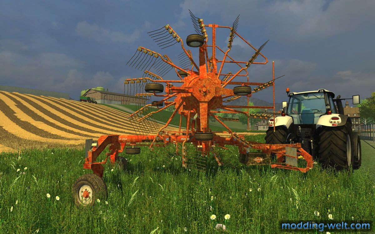 Kuhn GA 8521 washable, Reifenstaub, Dirt Skin, BeleuchtungV31