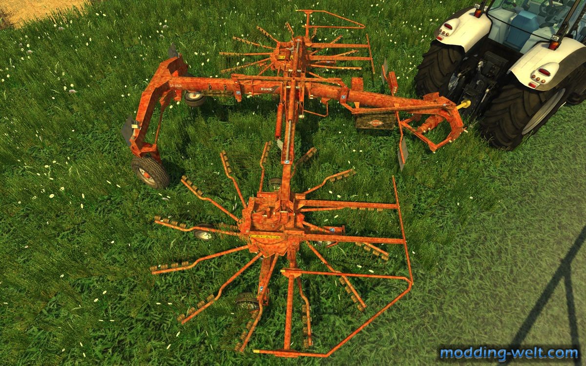 Kuhn GA 8521 washable, Reifenstaub, Dirt Skin, BeleuchtungV31