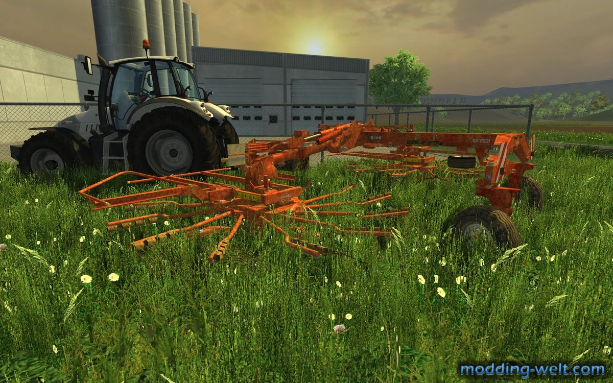 Kuhn GA 8521 washable, Reifenstaub, Dirt Skin, BeleuchtungV31