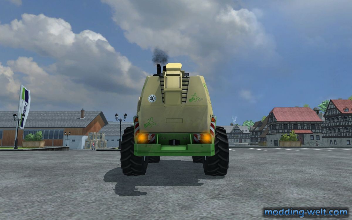 BigX 1000 in Arbeit, erster Test ingame.