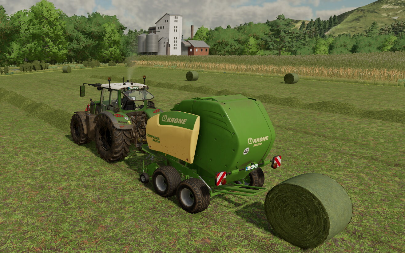 Pressen mit dem 724 Vario und Krone Comprima.