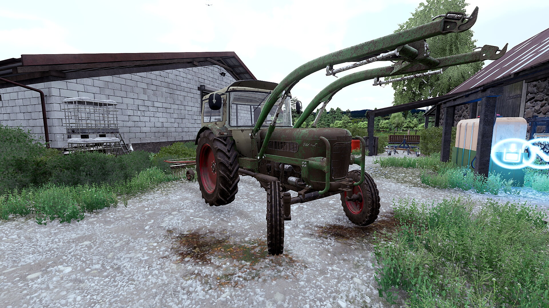 Basteln am Fendt Favorit 2