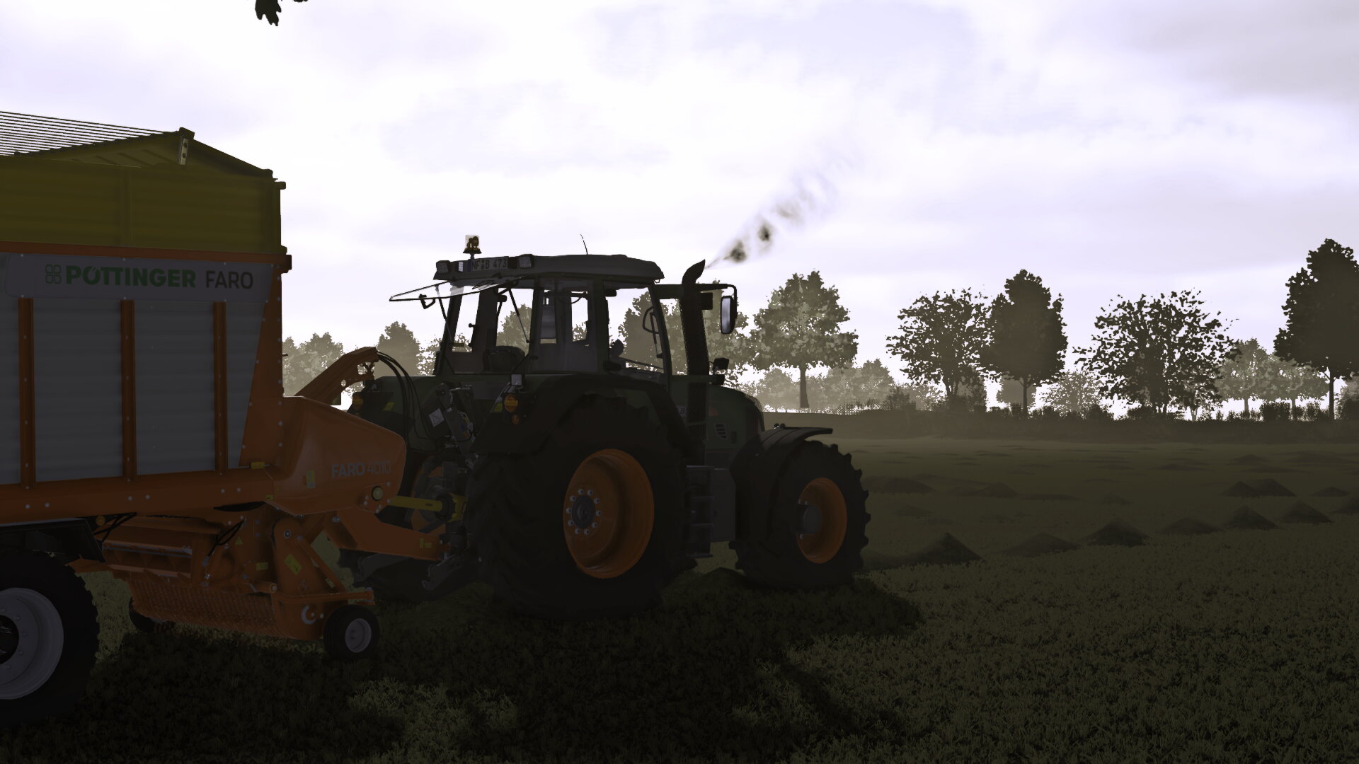 Noch ein Bild vom Silo fahren