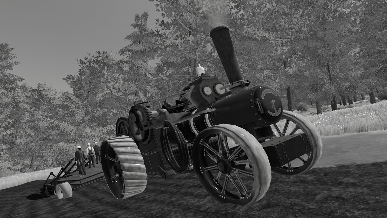 Mr Fowler steam engine