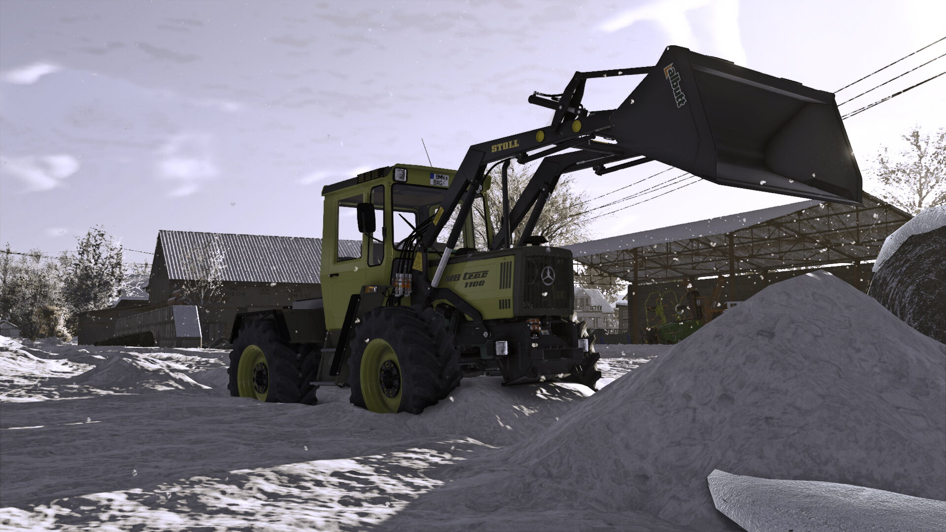1 Meter Schnee :(