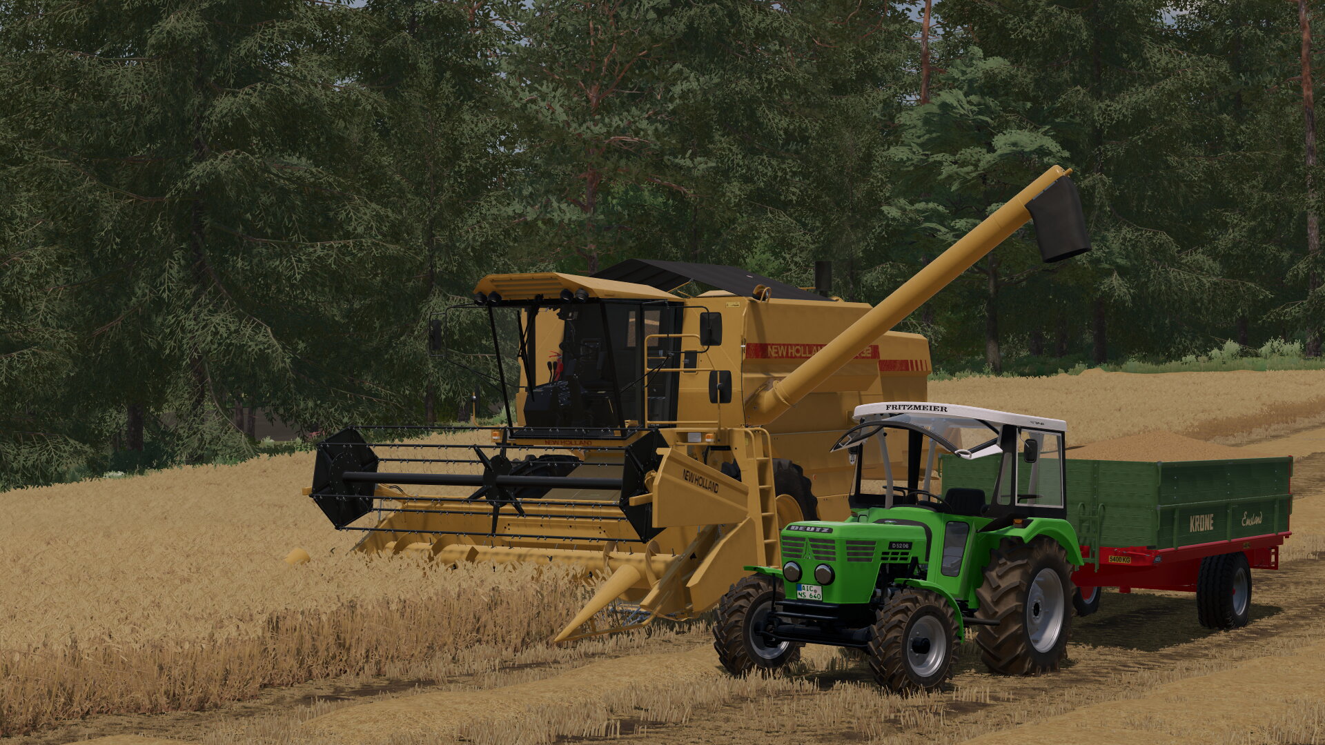 Deutz D 5206 & Krone Emsland EDK 210-5.4