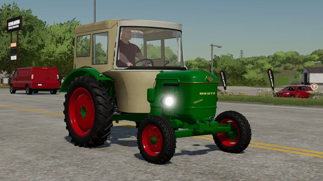 Had a cab put on me deutz, so i don't get cold 🥶