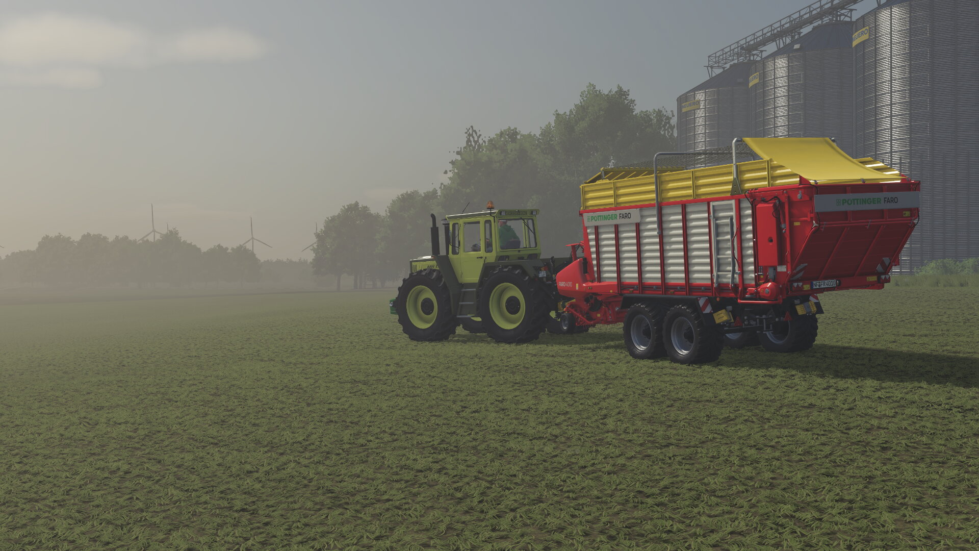 Trac im Nebel