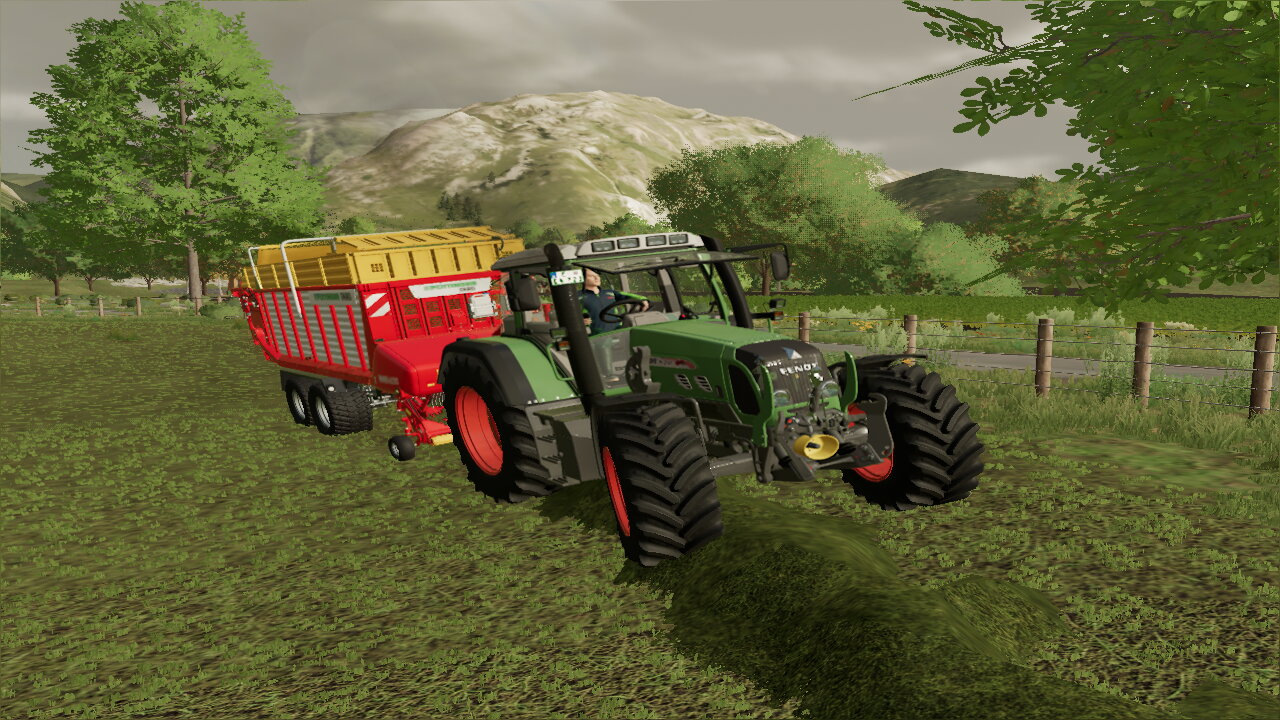 Grassilage fahren