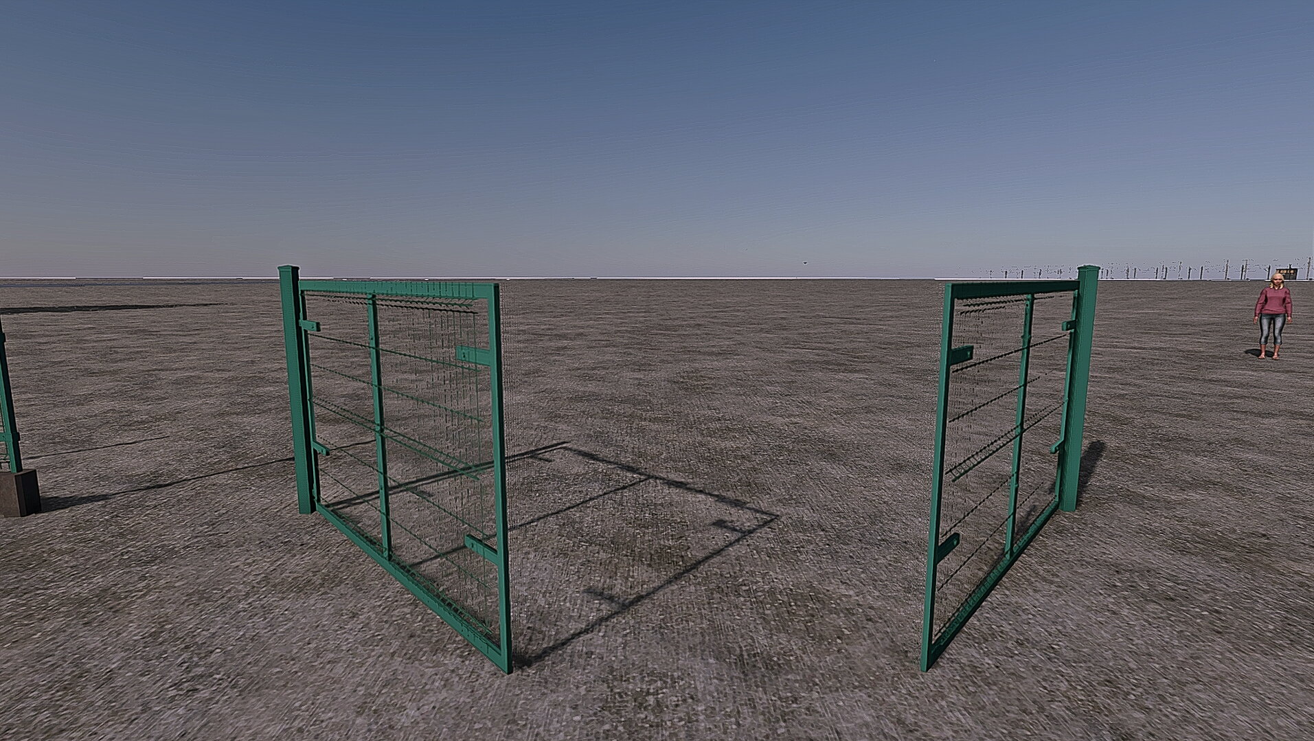 Zaun Bauteile aus FS22