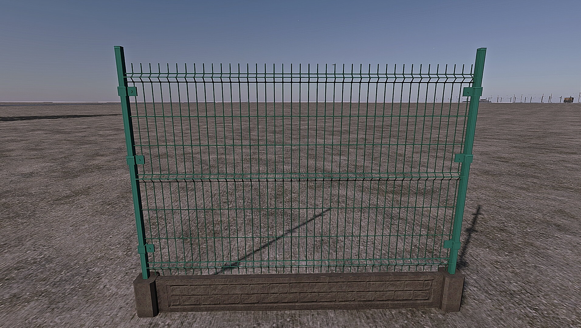Zaun Bauteile aus FS22