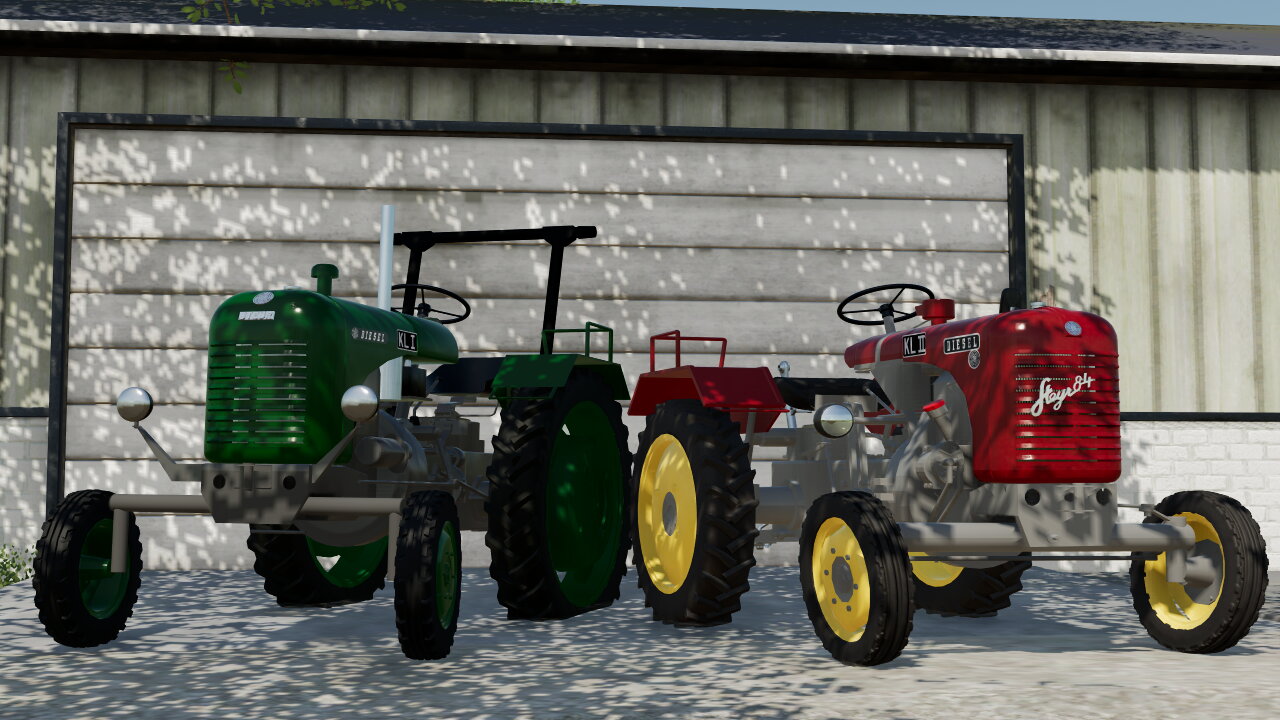Steyr T84e und T80a