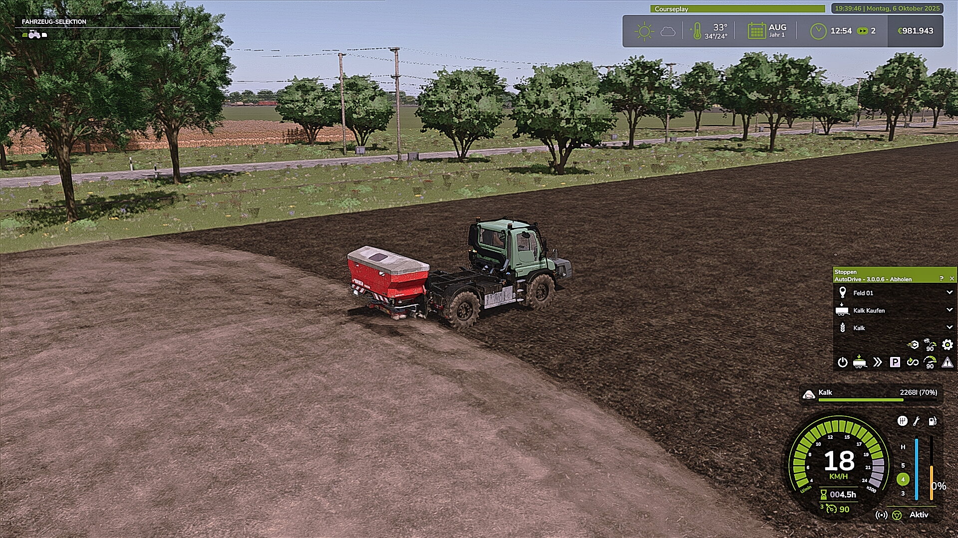 Precision Farming Kalken Test