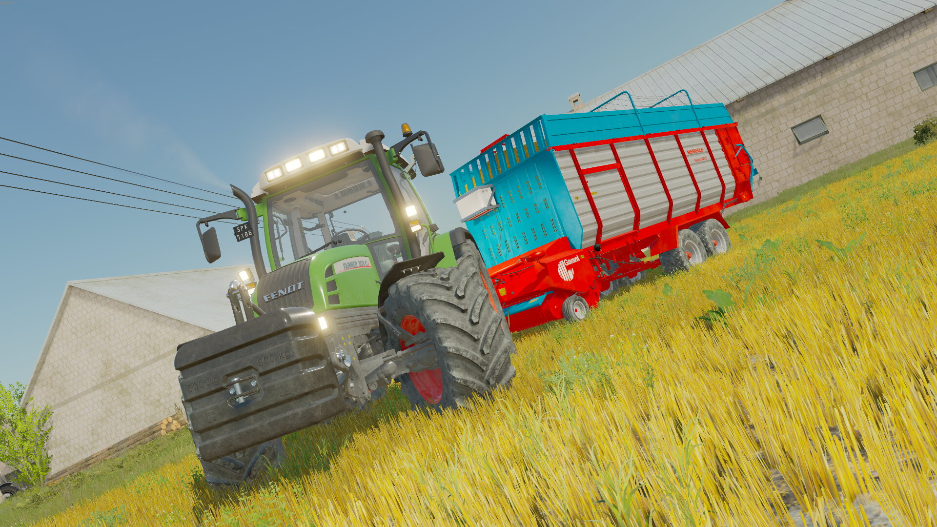 Fendt 3090 + Mengele 540/2