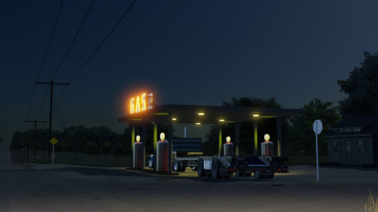 The lonely roads....