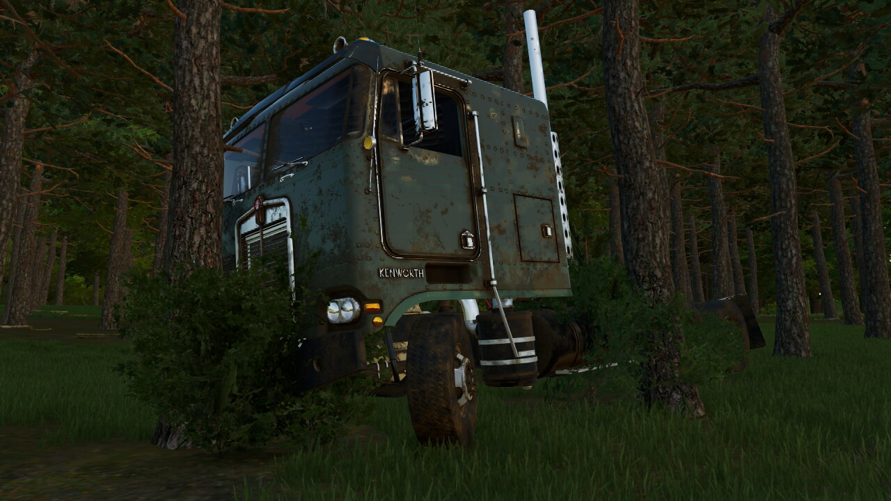 Found this old rig in me woods