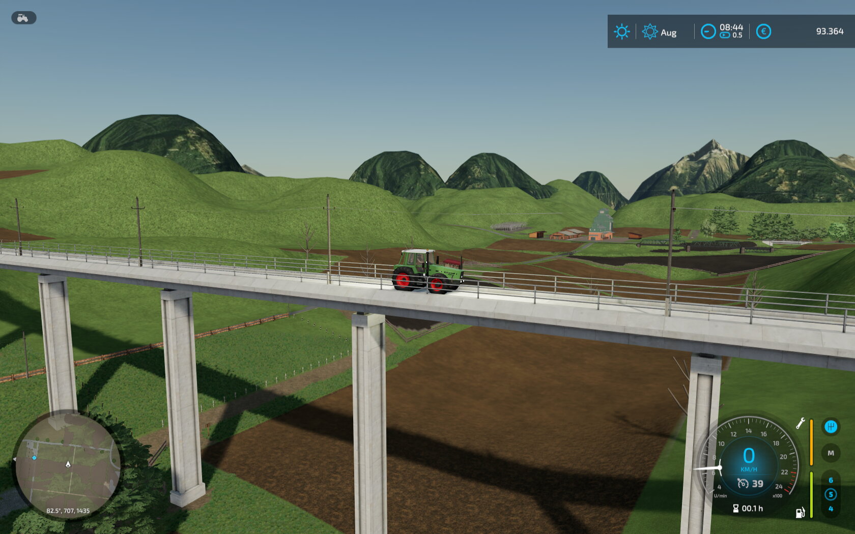 Erster überblick in game