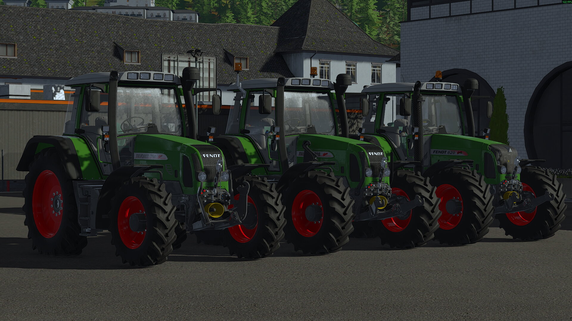 Fendt 700-800 Favorit Vario TMS mit werksbereifung