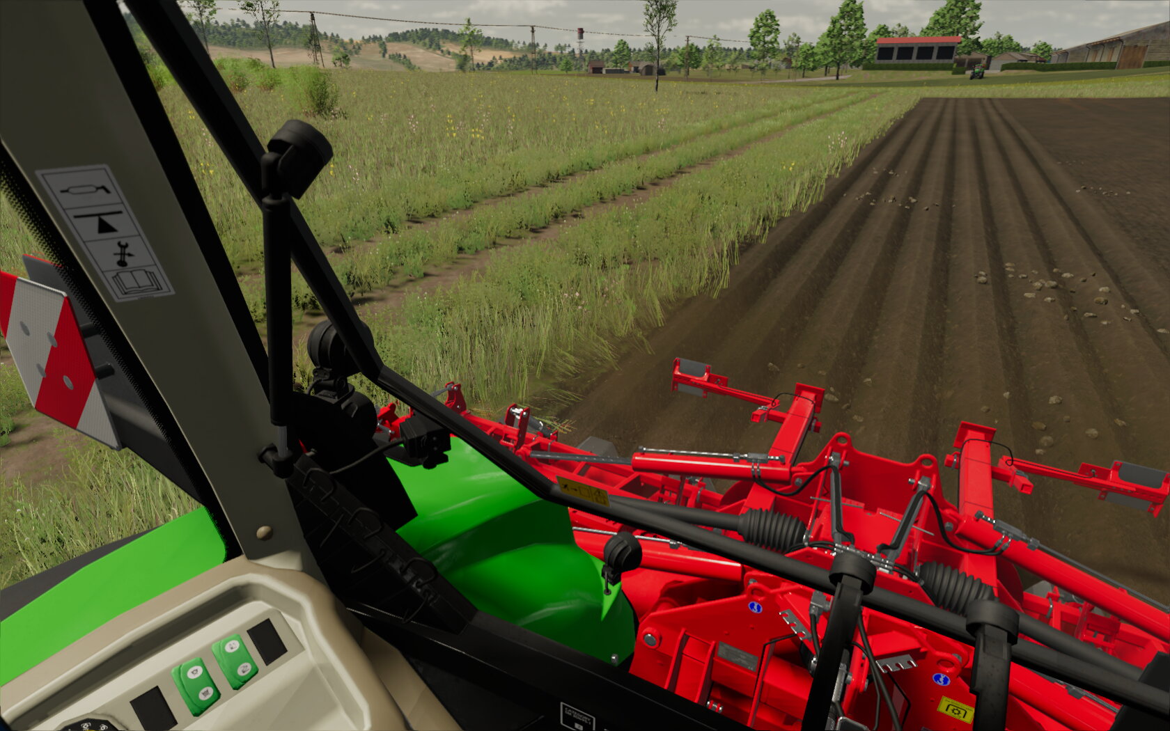 dicke am dämme fräsen