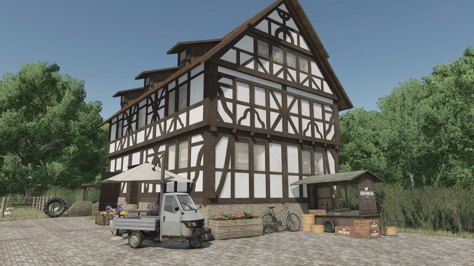 Anlehnung an meinen Rehbach Hof im 22er