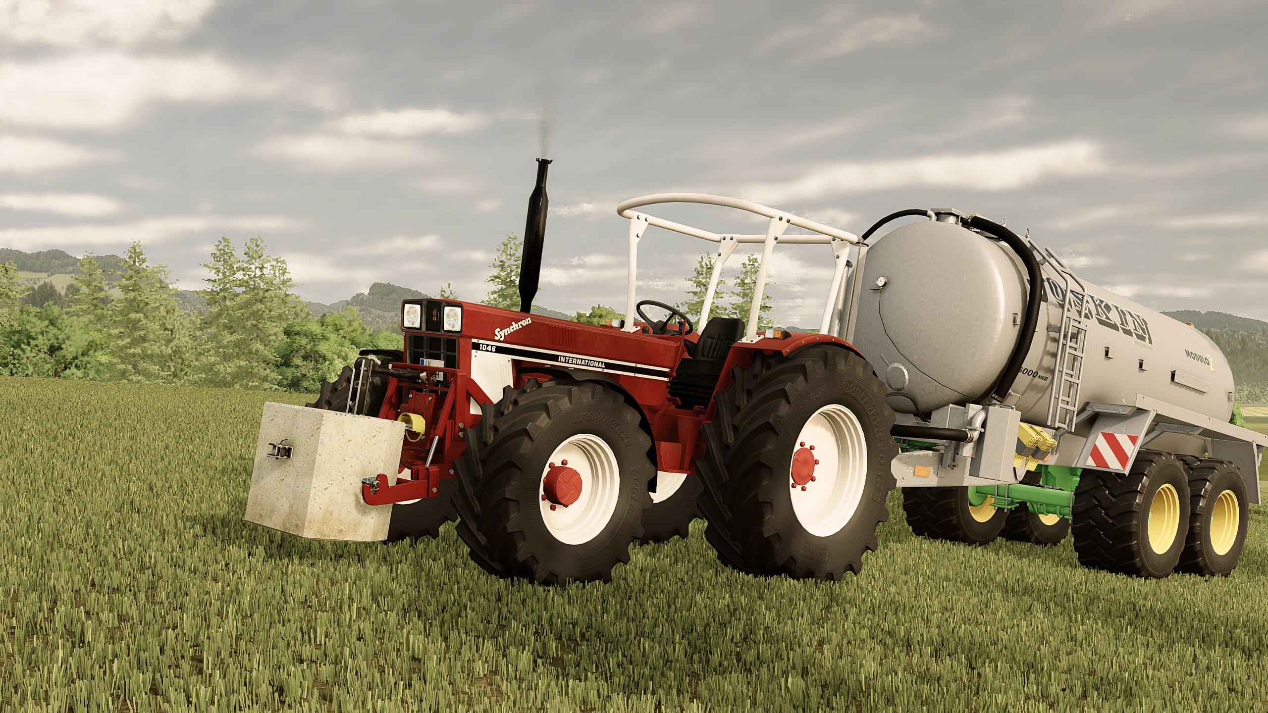 Gülle ballern mit dicker Technik