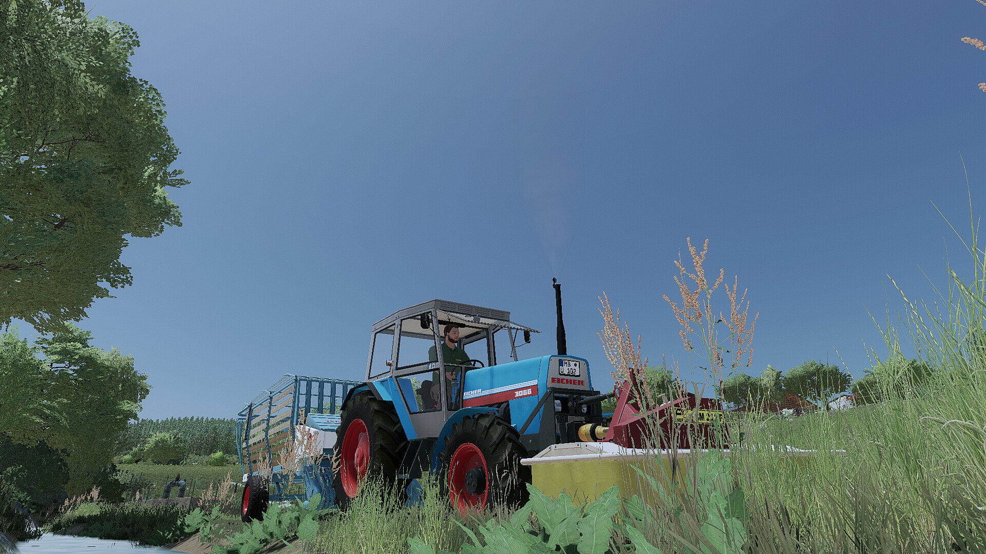 frischgras holen auf der holzer