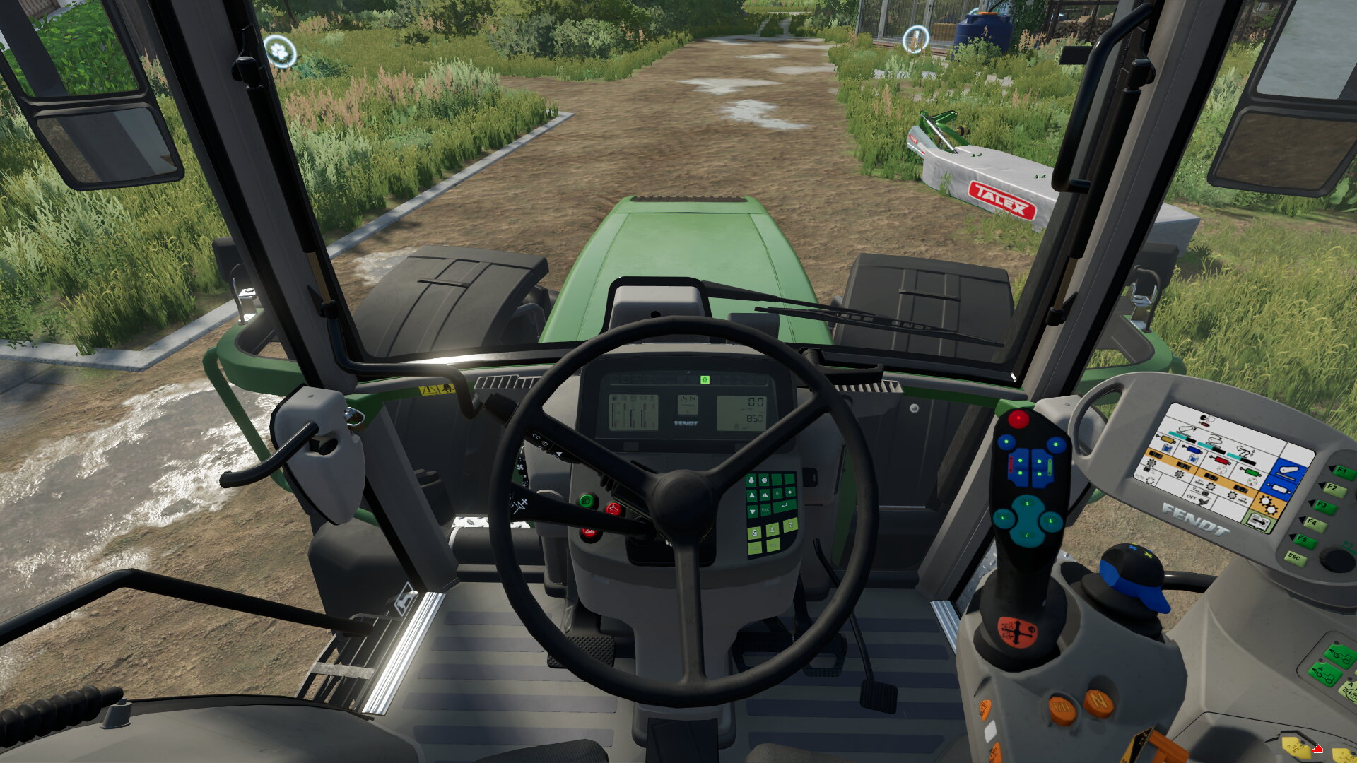 Neues Lenkrad für den Fendt!