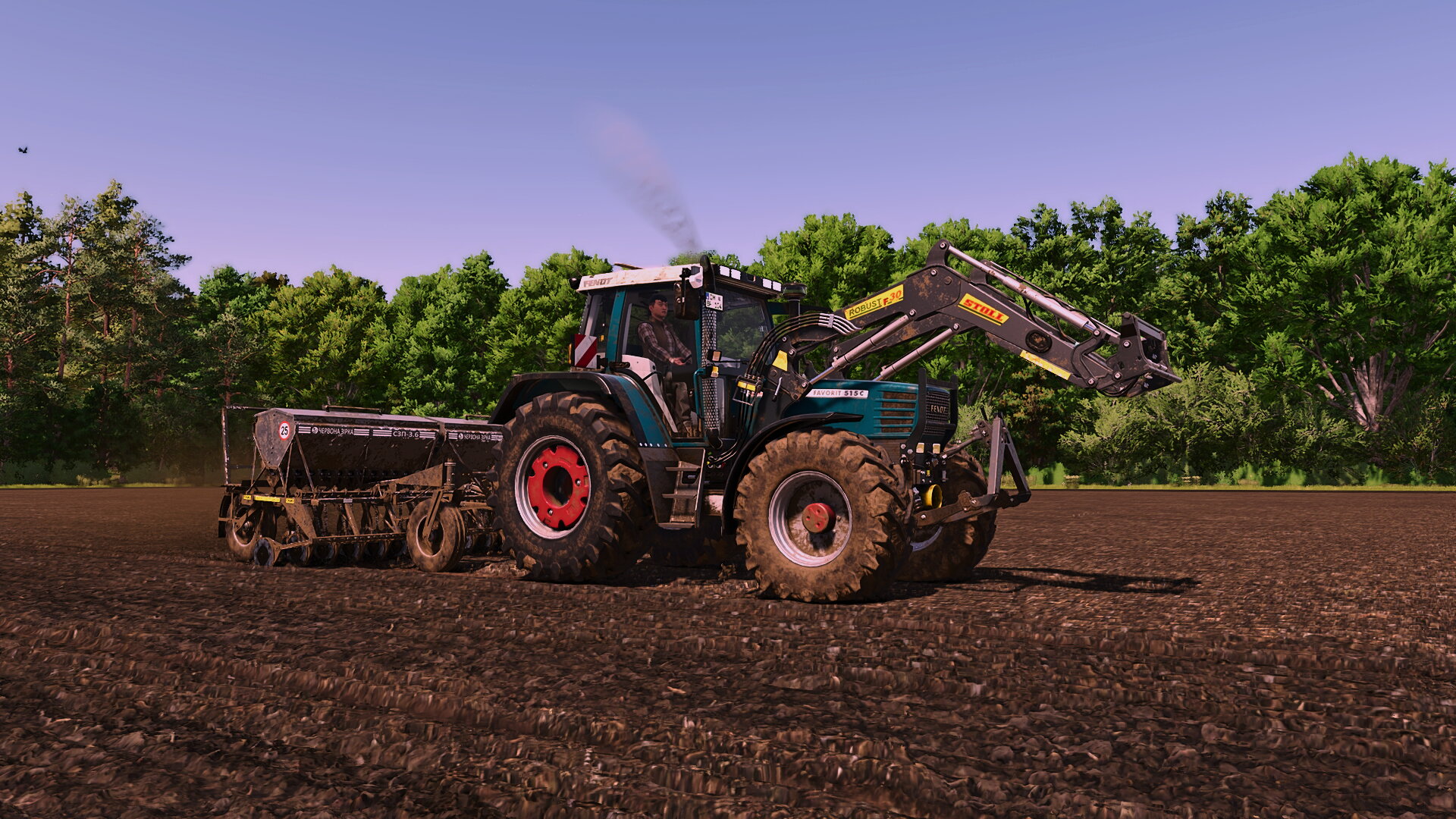 Mal eben blühende Zwischenfrucht sähen