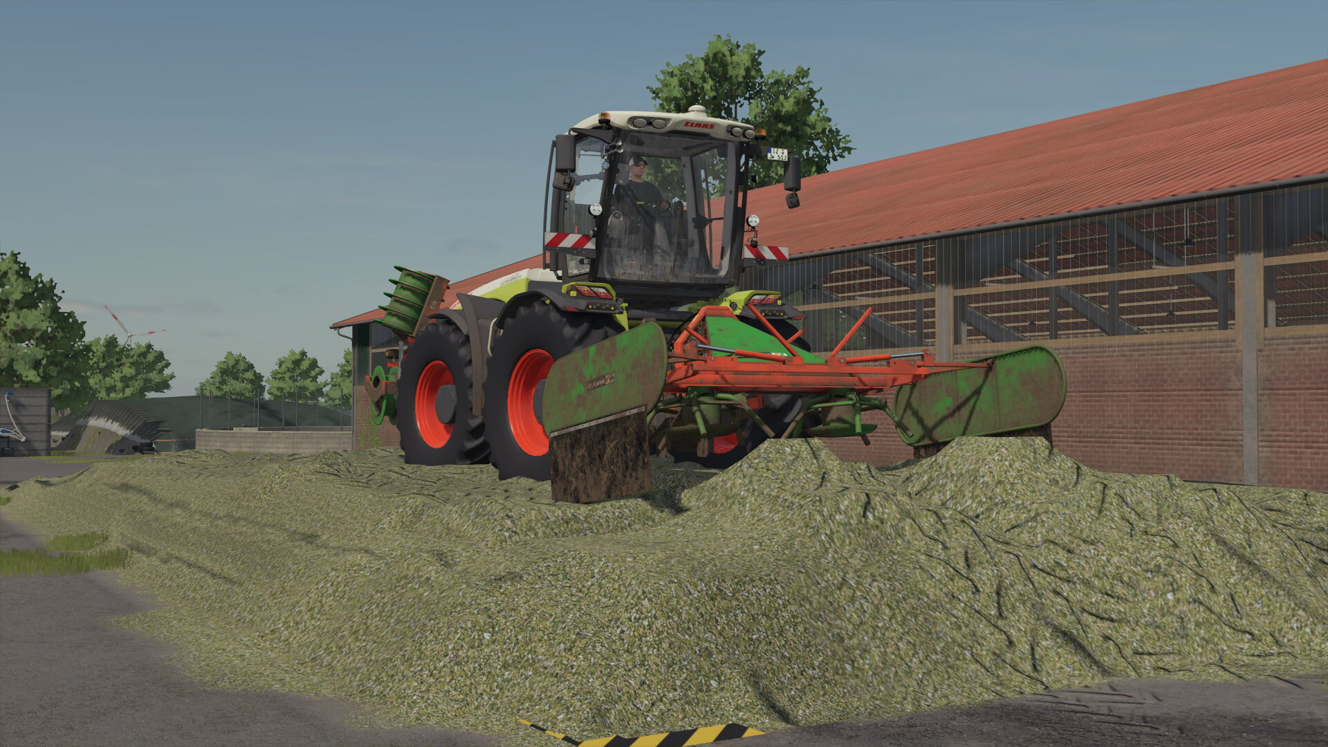 Weidelgras einsilieren