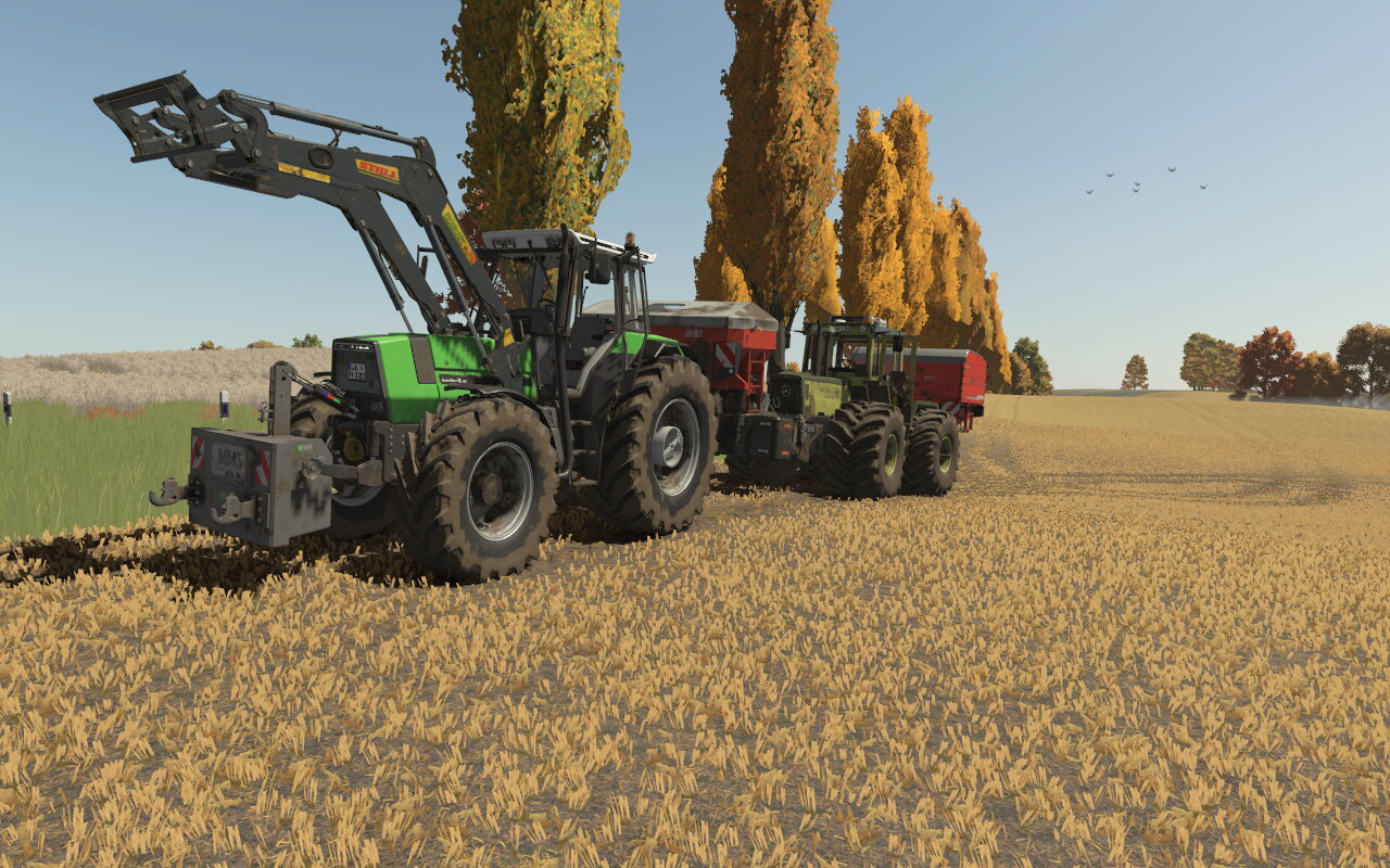 dick mit denn Eisenschweinen dünger ballern