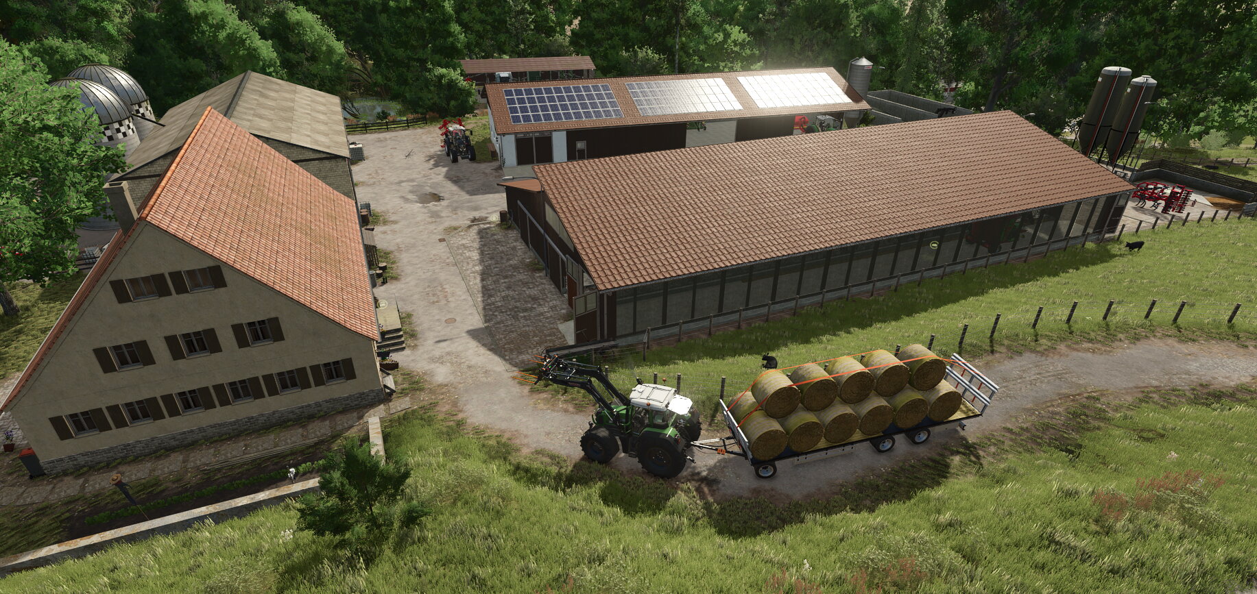 Zurück zum Kallehof.