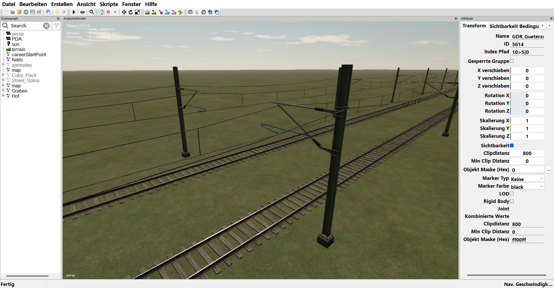 Neue Zugstrecke Bauen