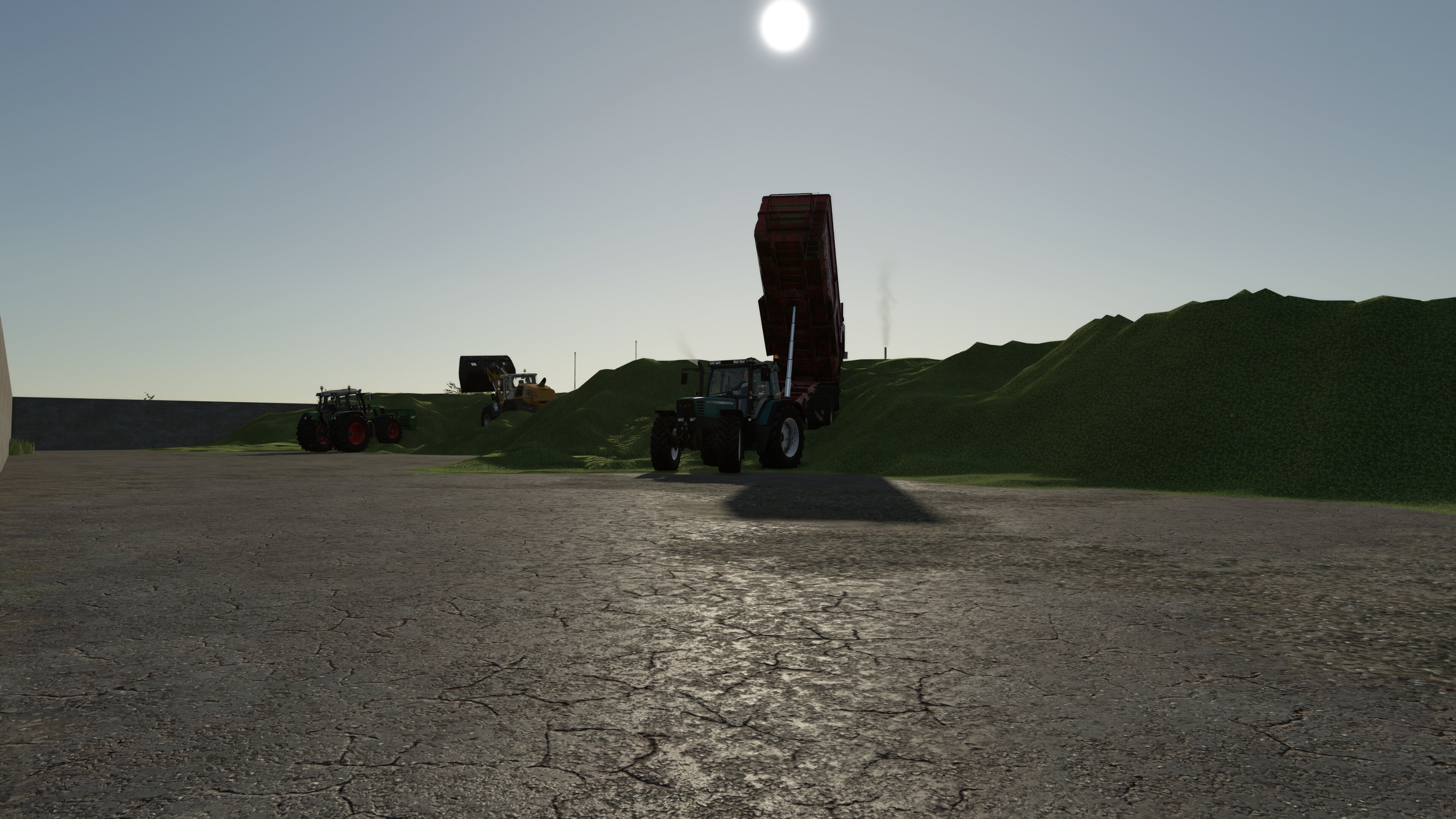 Die Bga braucht Mais.