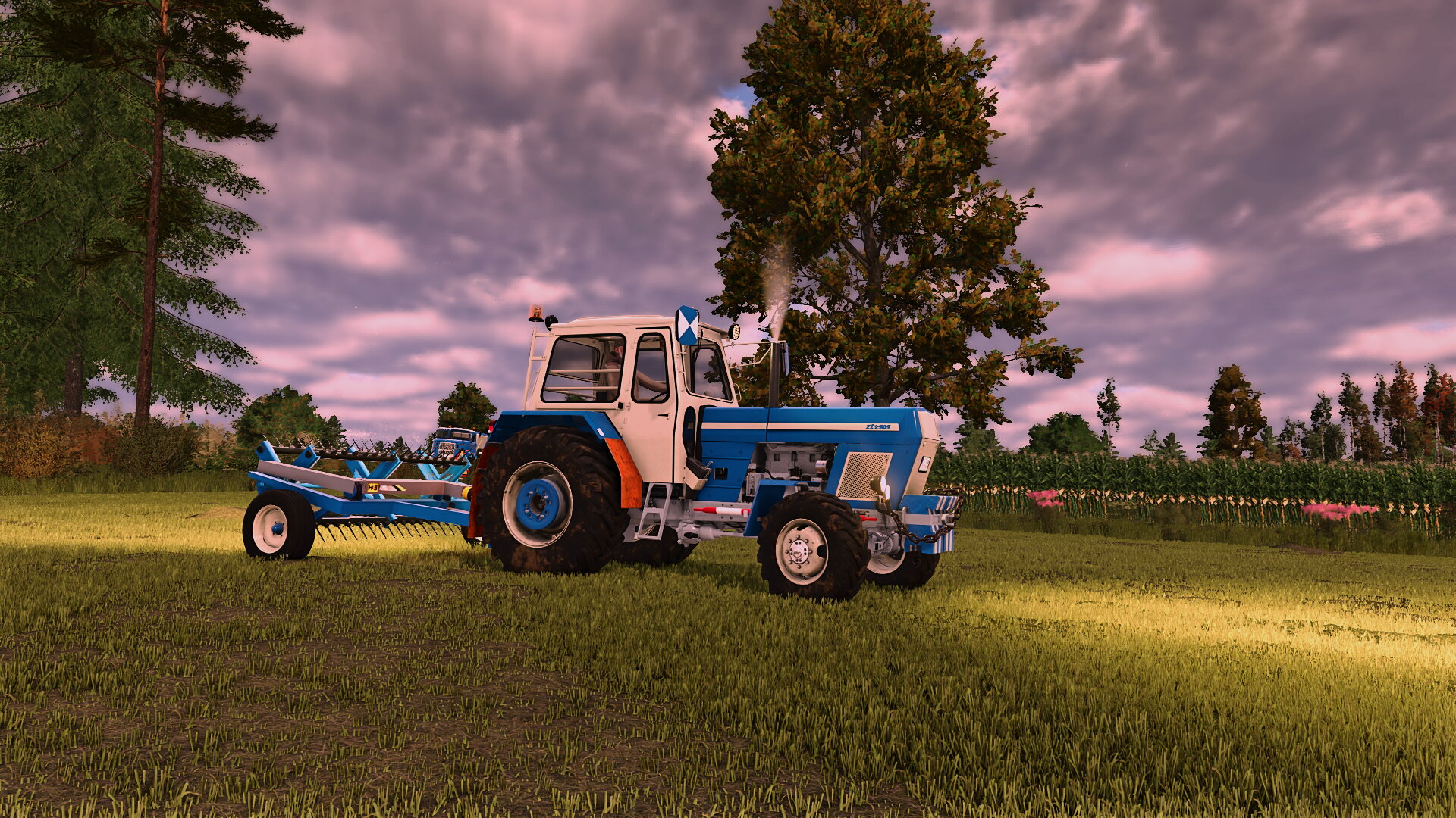 Scheunenfund neu lackiert und im Einsatz...